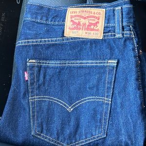 Like new, washed once, 505 jeans